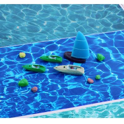 Water Pattern Paper Simulation 1pcs Accessories Diorama Scenery