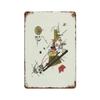 Wassily Metal Signs Kandinsky Geometric Wall Art Posters Decor Modern Abstract Style Tin Signs Picture for Bar Living Room