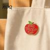 Fruit Teacher Pin Brooch Pin Enamel Teacher-Themed Shape Lapel Golden Outline Text