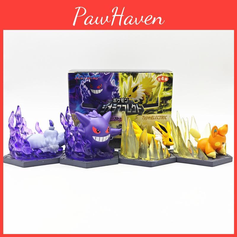 Pokemon PVC 3D Perspektive Kampfszene Blind Box Spielzeugmodell Für Sammler