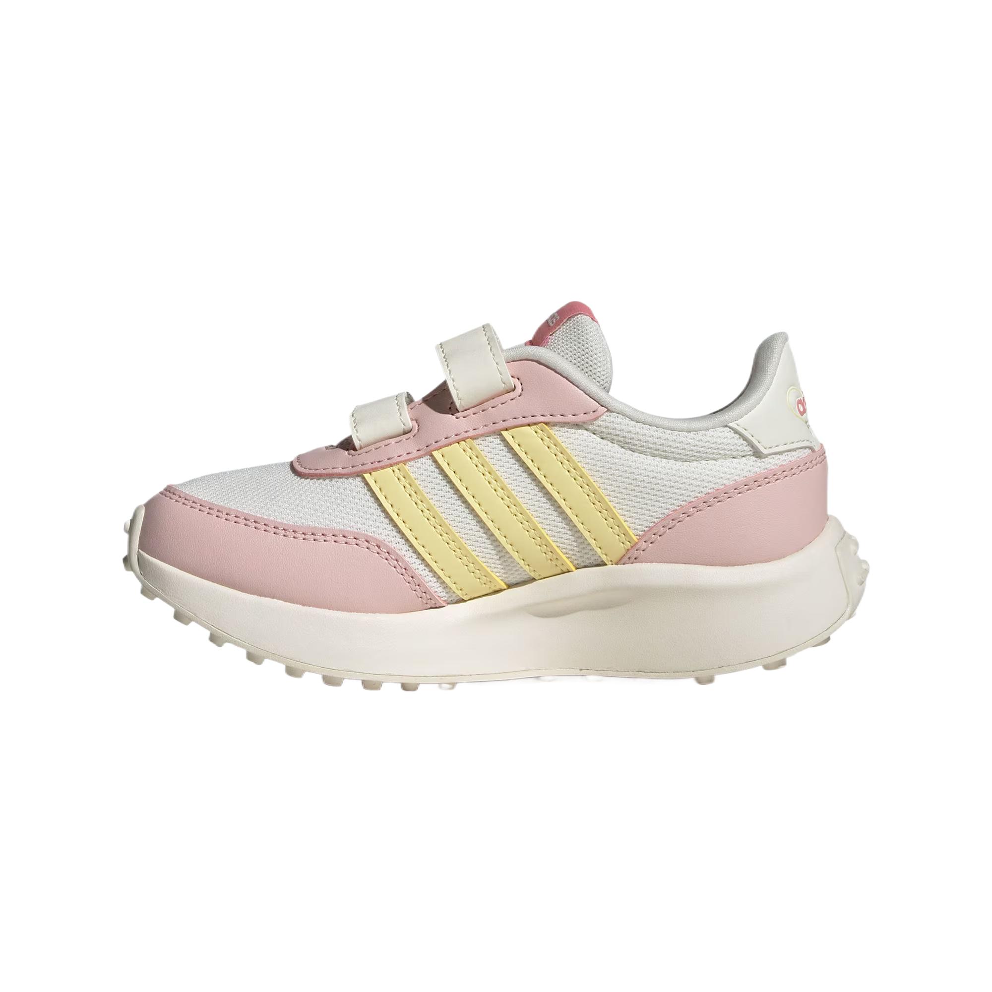 

New Adidas Abrasion Resistant Breathable Low Top Kids Lifestyle Shoes Pink Kids JI2482 33