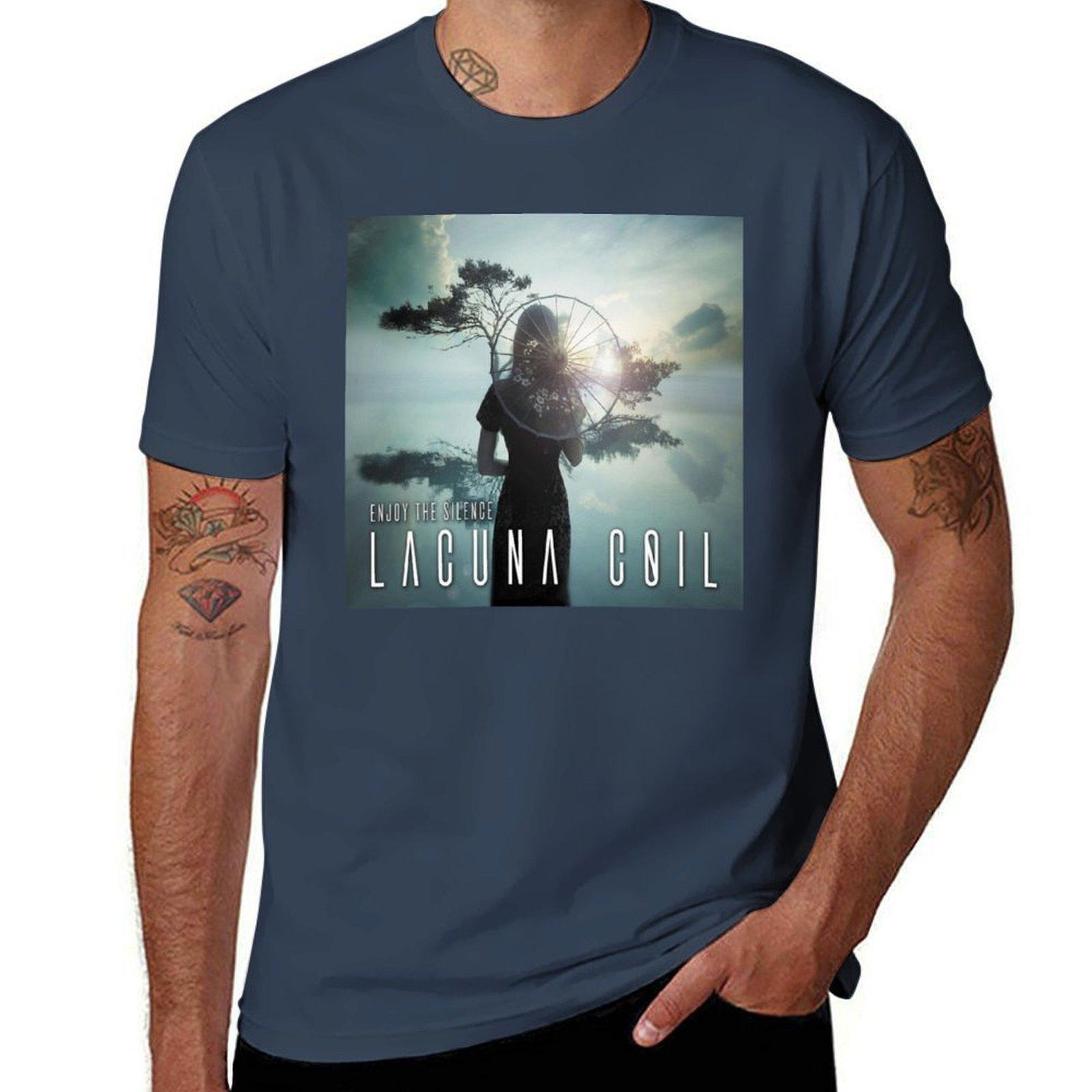 Lacuna Coil Enjoy The Silence Album 2006 Tshirt Basic Comfort Fit Tshirt For Unisex S