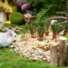 18Pcs Hamster Rabbit Small Animal Chewing Carrot Teeth Grinding Sticks Pet Cage Accessories Hamster Toys Rabbit Chew Carrots