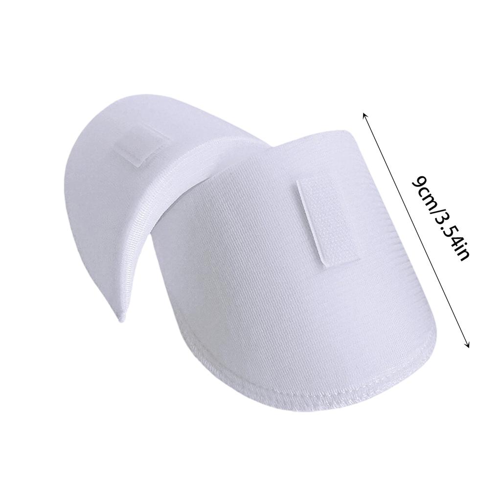 1 Pair Sponge Shoulder Pads Sewing Set-in Shoulder Pads For Women Men Jacket Blazer T-shirt Clothing Garment Accessories