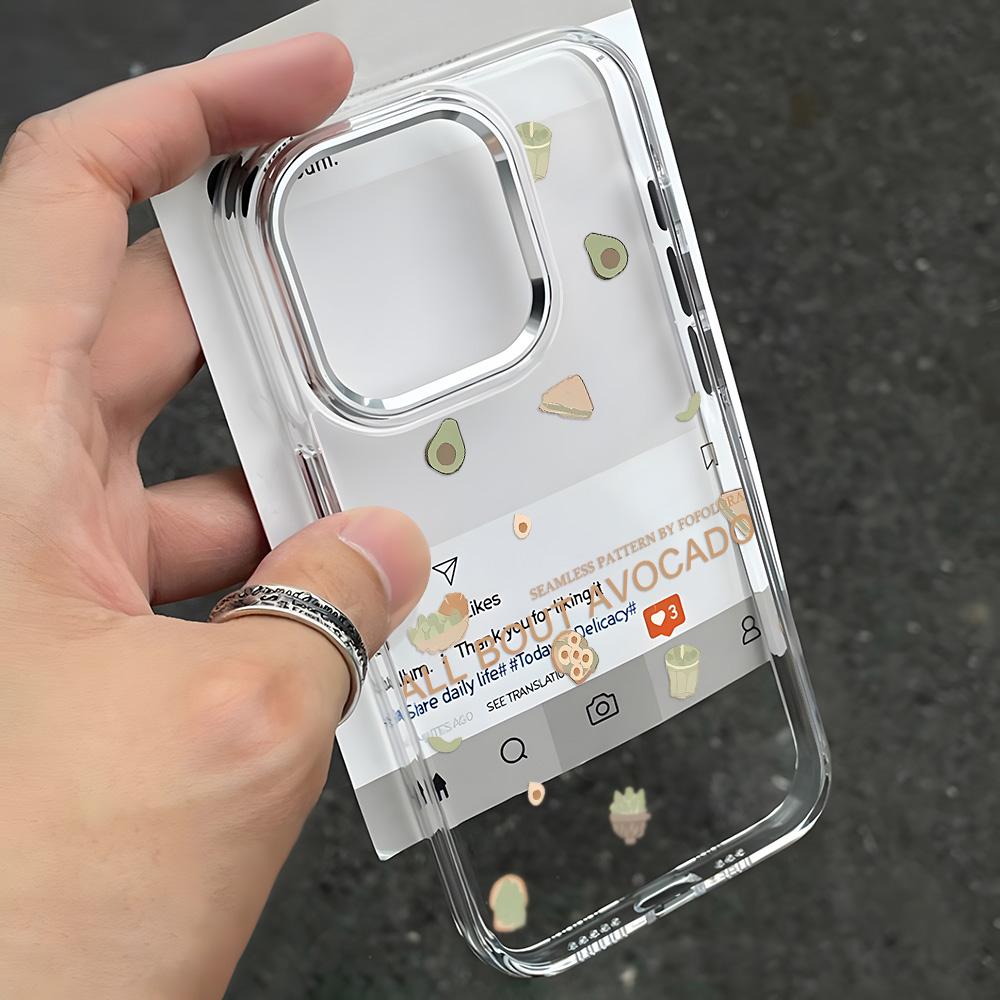 Transparent Phone Case for iPhone 11 12 13 iPhone 13 14 15 Pro 15 16 Pro Max Samsung A15 A16 A25 A26 A55 A56 S25 S24 S22 S23 Ultra S25 Edge