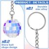 1Pc Ball Pendant Keyrings Party Favors Mini Spheres Keychains