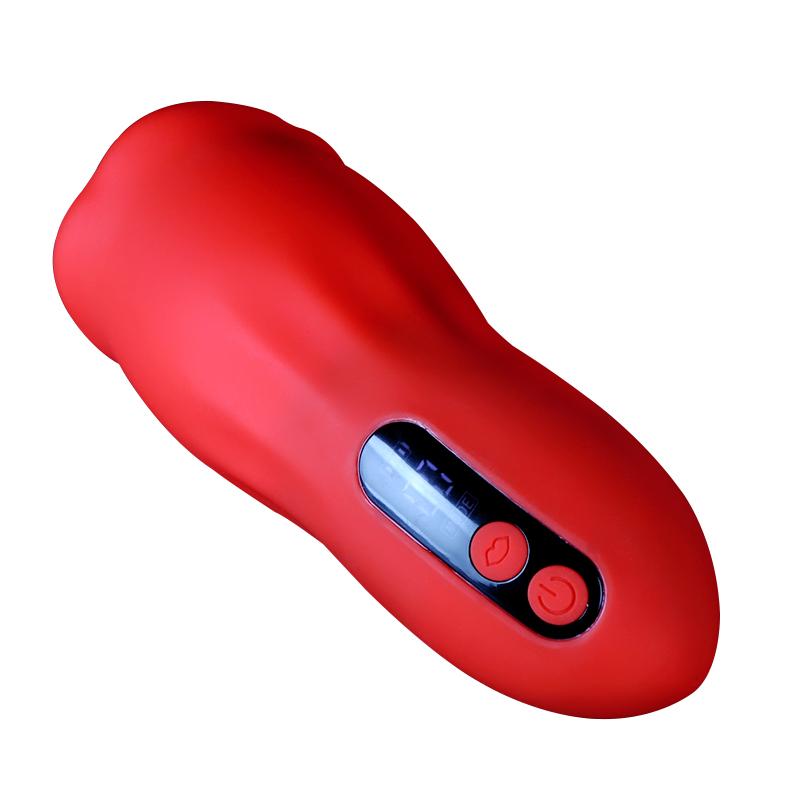 Male Masturbator Penis Training Vibrator Men Glans Massage Stimulator with 9 Vibration Delay Training Exerciser Adult Sex Toy 18