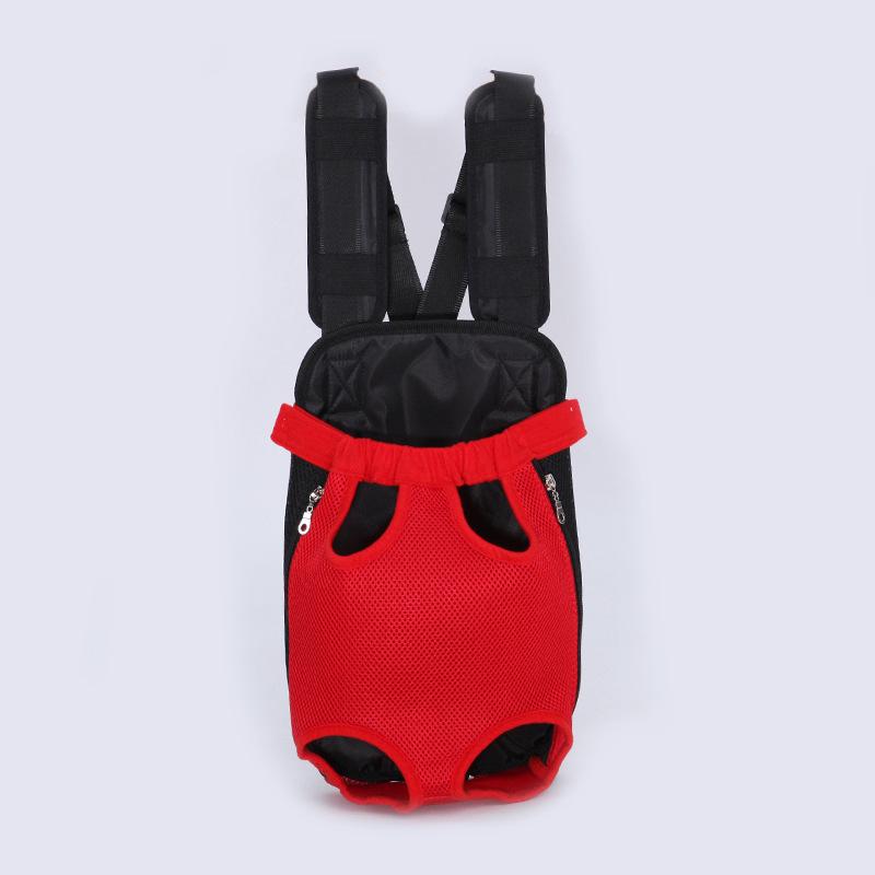 Double Shoulder Pet Travel Backpack with Mesh for Cats and Dogs