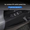 For BMW X3 G45 2025 Car Glass Leather All-inclusive Lifting Panel Protection Decorative Frame Door Interior Sticker Modification