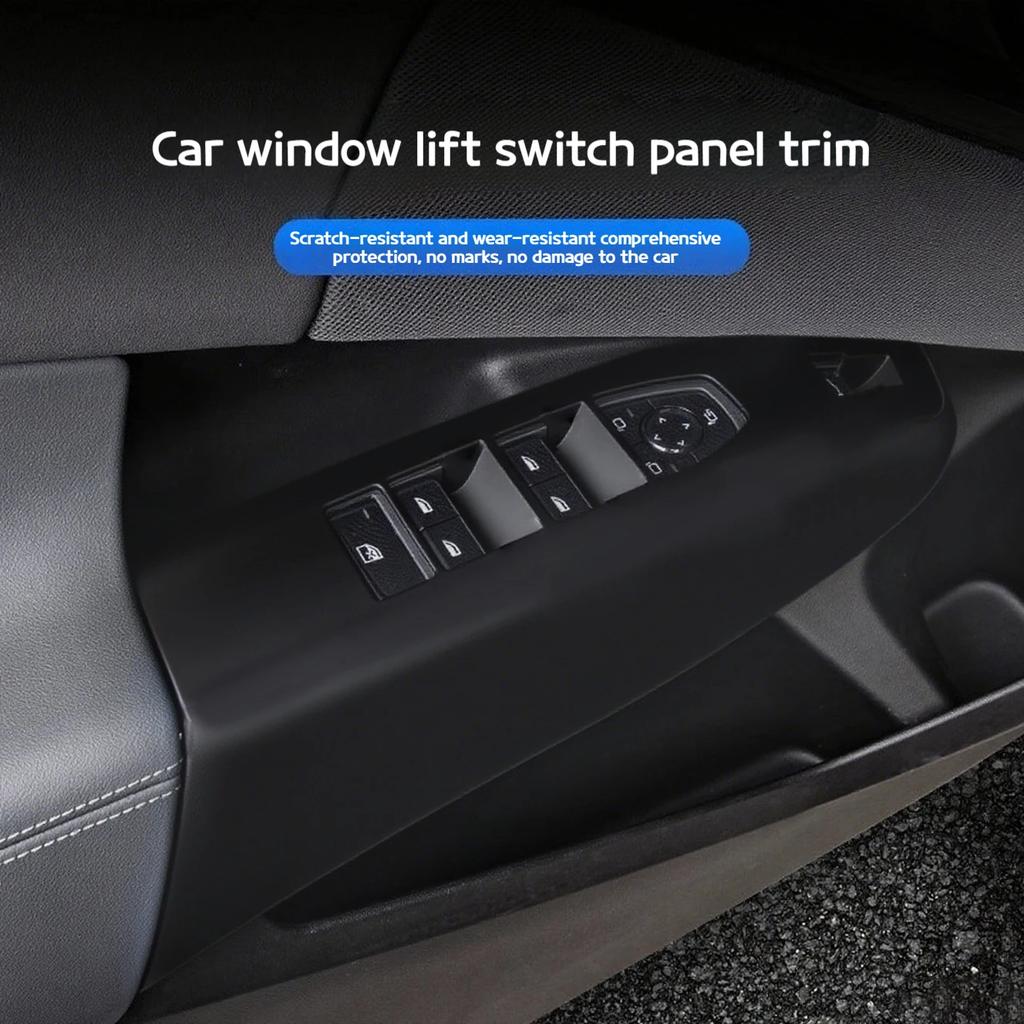 For BMW X3 G45 2025 Car Glass Leather All-inclusive Lifting Panel Protection Decorative Frame Door Interior Sticker Modification