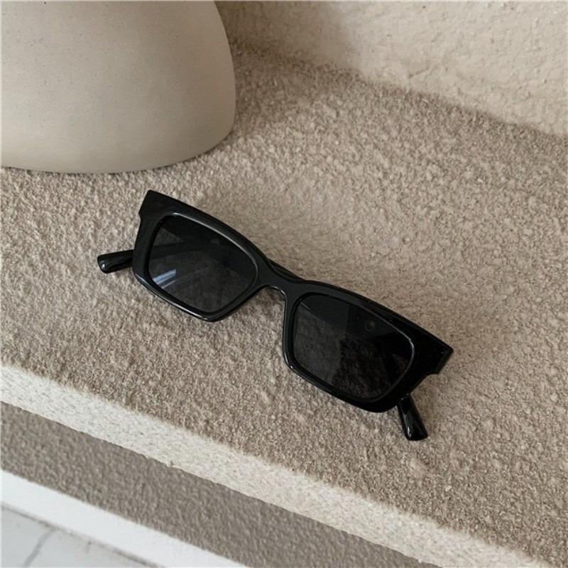 Retro Y2K Style Small Square Sunglasses Women Cat Eye Sunglasses Fashion  Goggles Men Punk Sports Sun Glasses