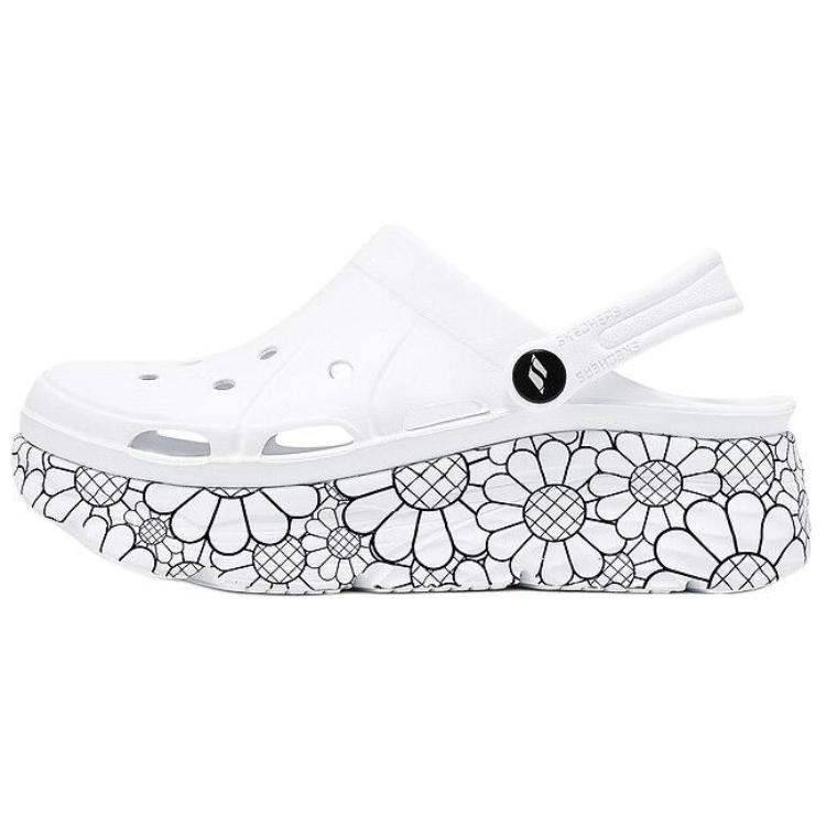 Skechers Foamies Fashionable Comfortable Clogs Women clogs White 111671-WBK 35