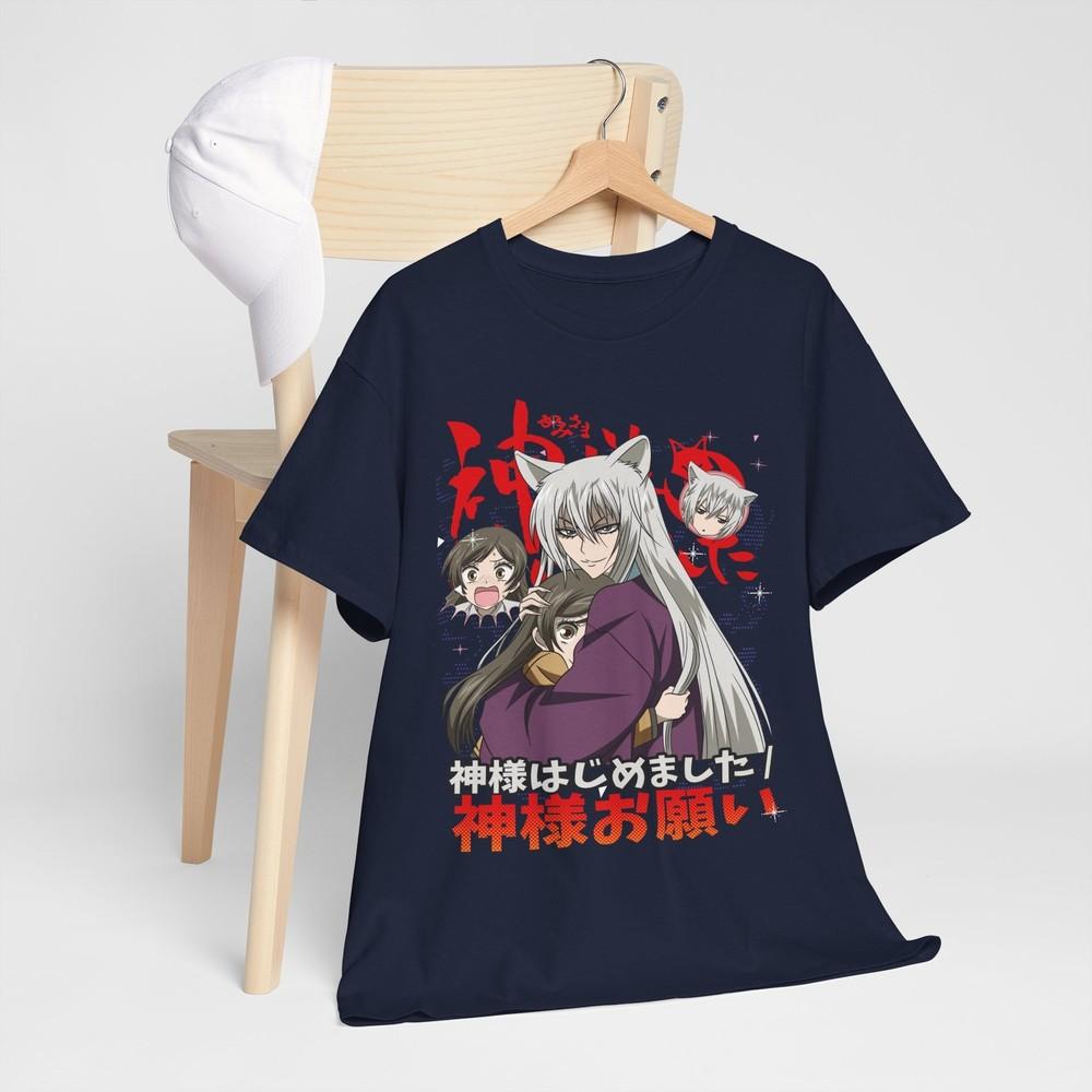 T-shirt Tomoe Kamisama Anime Unisex Ragazza Kawaii Divertente Regalo per Amanti Camicia Tutte le Taglie
