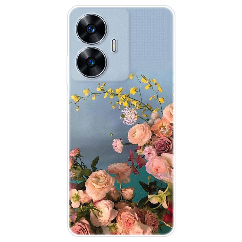 

Для Realme C55 C55 RealmeC55 RMX3710 Чохол М яка силіконова задня кришка Мультяшний чохол для телефону Диверсифікація For Realme C55