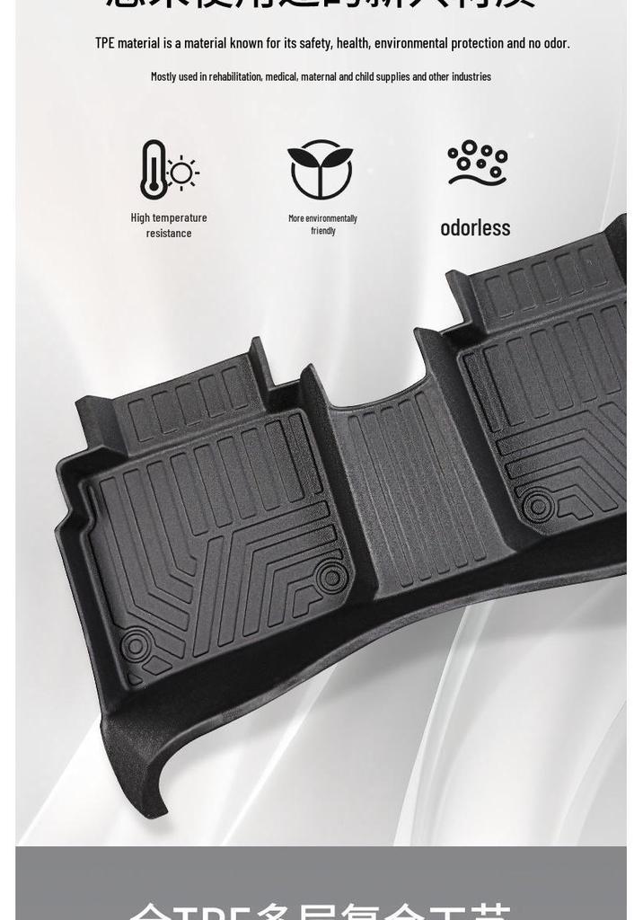 Nissan Tiida Eco-friendly TPE Floor Mats: 26 New Models for Driver, Passenger, and Rear Seats