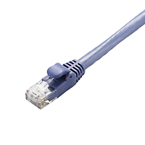 ELECOM LAN Cable CAT6A 1m Break Prevention Connector Standard Blue LD-GPA/BU1
