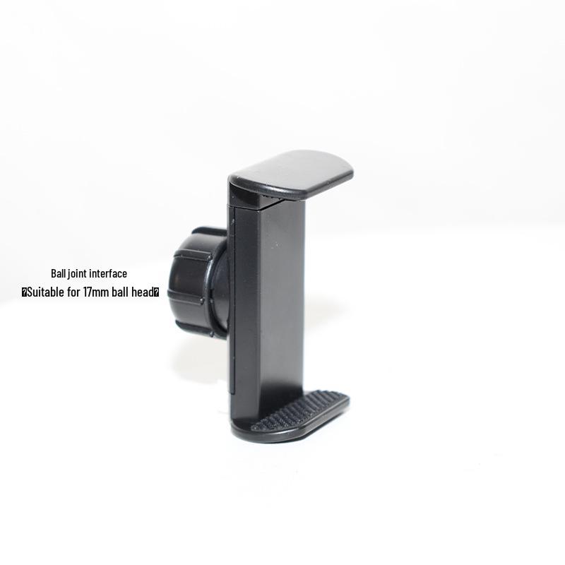 360° Rotating Ball Head Phone Clip for Tripod & DSLR
