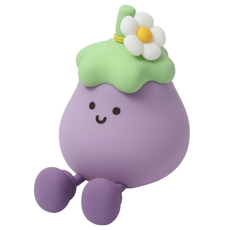 

3D светодиодный силиконовый ночник в форме баклажана с USB-перезаряжаемым ночным светильником для сна с регулируемой яркостью для кормления грудью A2