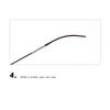 10Pcs Fishing Rod Tips Stainless Steel 0.8mm-1.6mm Nylon Rope 360° Rotating Fly Fishing Pole Repair Accessories