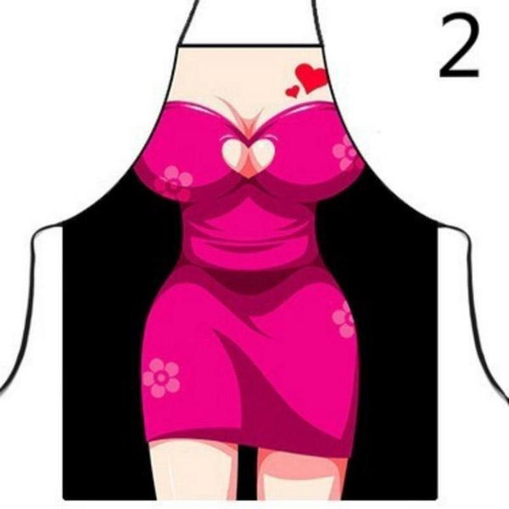 

Модный сексуальный водонепроницаемый фартук для бара, кафе, кухни, кухонный фартук, бытовой фартук 2