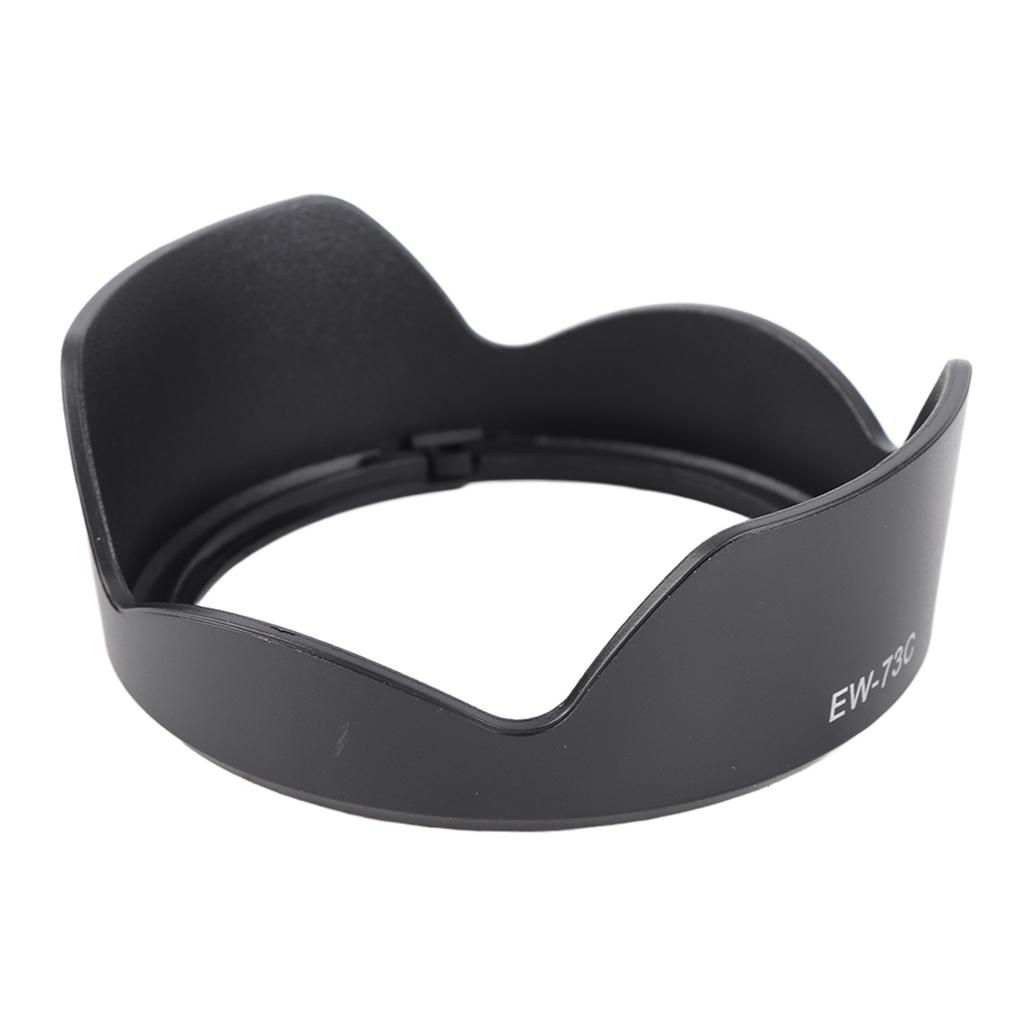 EW‑73C Quality Portable Plastic Camera Lens Hood Shade for EF S 10‑18mm F4.5‑5.6 IS STM