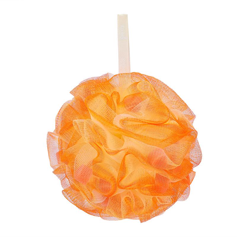 Heart-Shaped Super Soft Sponge Bath Ball - Durable, Quick Lather, Perfect for Bath & Back Scrubbing