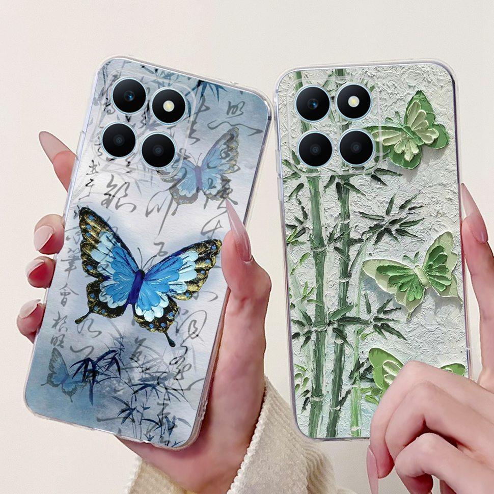 For Huawei Honor X6a Case Cute Animals Soft Silicone Phone Cases For Honor X 6A 6B X6a X6b HonorX6a Cover Ultra-thin TPU Housing