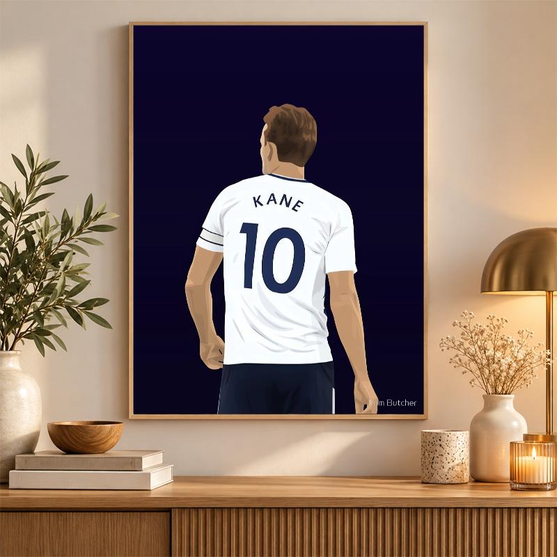 Harry Kane Diamond Painting Kit 5D Full Drill DIY Diamond Mosaic Wall Art Home Decor