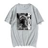 Rapper Rauw Alejandro Reggaeton Trap T-shirt Unisex's Harajuku Retro Hip Hop Punk T-shirts Unisex 100% Cotton Short Sleeve T Shirt