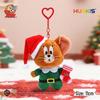 Tom & Jerry Plush Toys: Cat Pendant & Mouse Keychain Charms for Kids