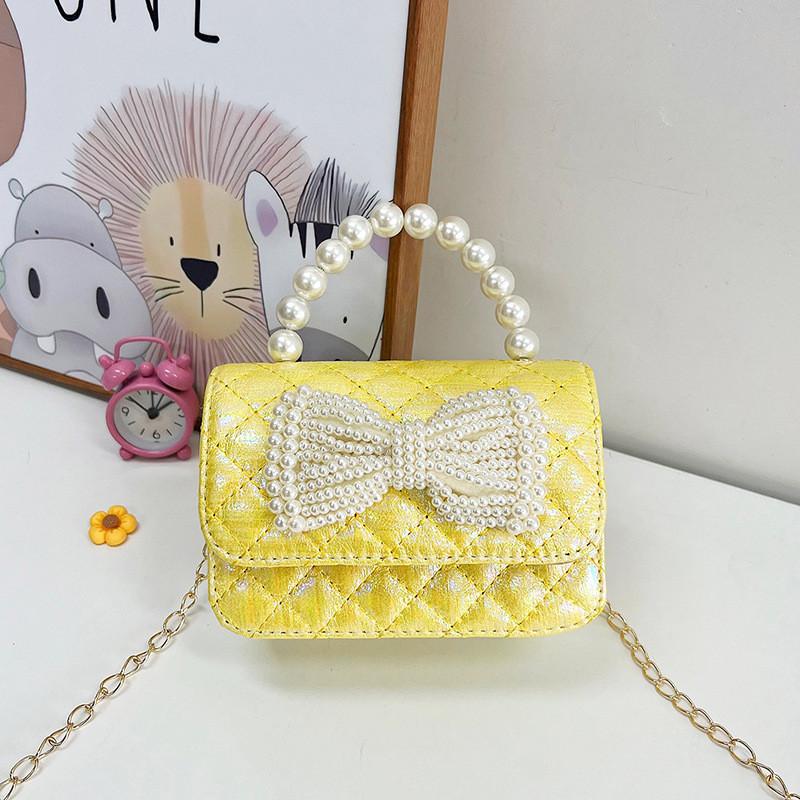 Princess Handbag For Girls Pu Leather Cute Small Shoulder Bag Daily Use