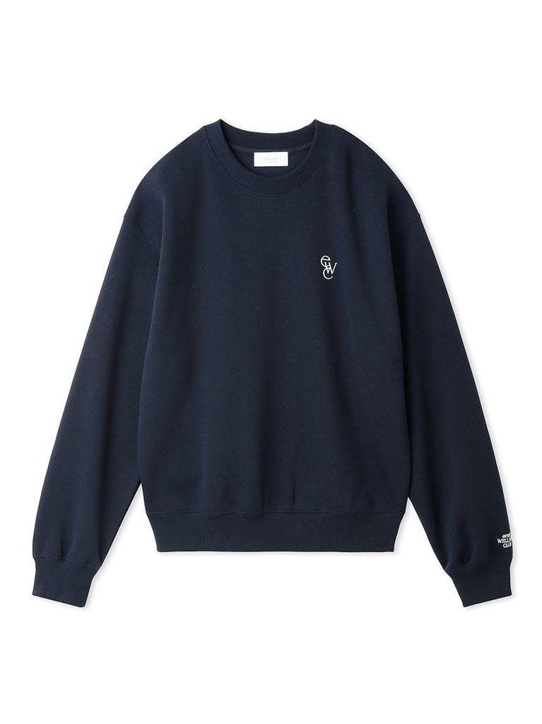 Emi Ewc Logo NVY Sweatshirt, 13WCT241076, Women's,