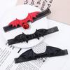 Flowers Halloween Jewelry Bat Women Choker Neck Collar Lace Choker Goth Necklace Gothic Choker
