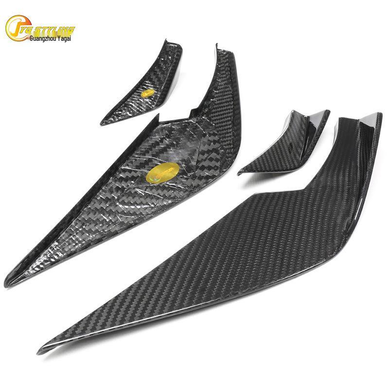 Compatible BMW M3/M4 G80/G82 MP/VS Style Carbon Fiber Hood Vents & Front Canards