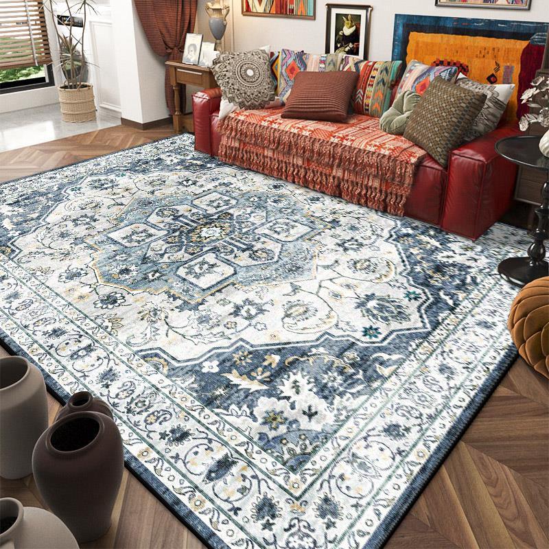 European Luxury Corridor Runner Carpet Bedroom Entry Channel Non-slip Long Rugs Hotel Lobby Decoration Stairway Hallway Soft Mat