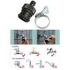 1/2 Hose To 16mm Round Tap Connectors Garden Tap Water Faucet Quick Connector 16mm Hose Fittings 1Pc