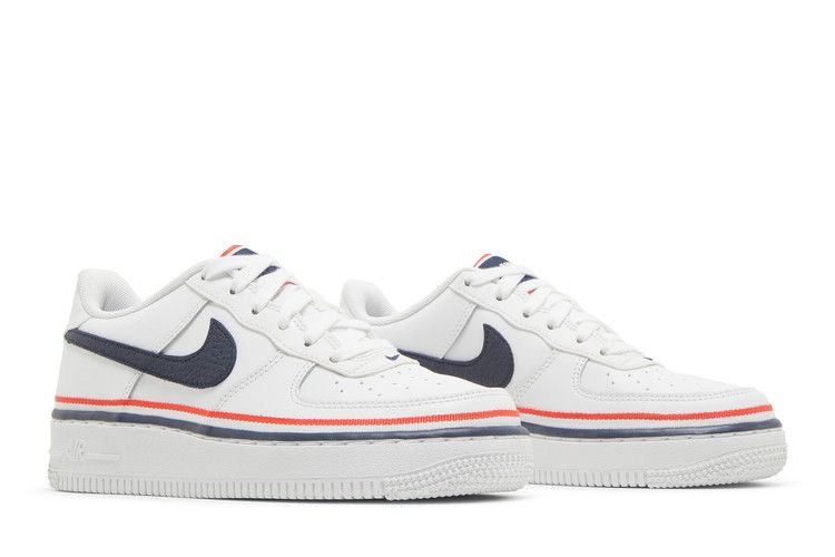 Nike Air Force 1 Low LV8 Ribbon White Blue (GS)