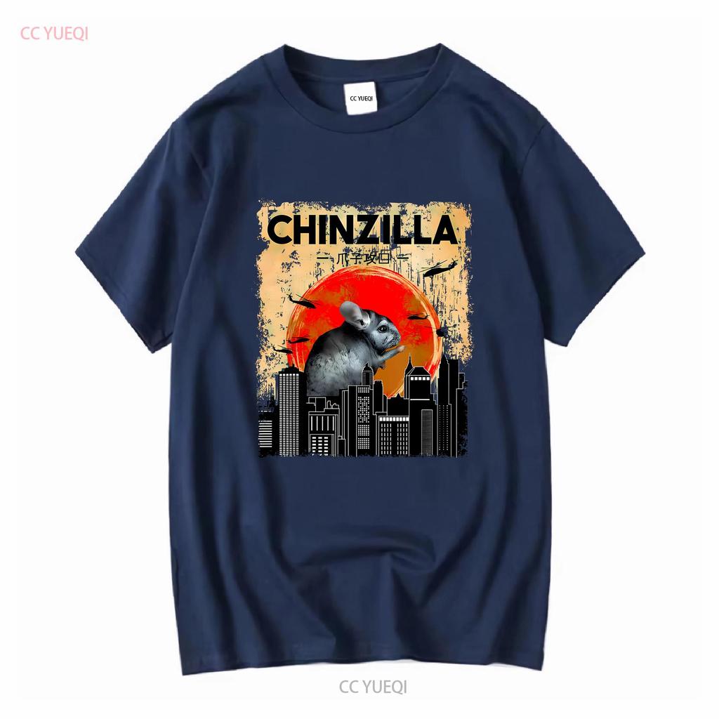 Chinchilla Funny Chinzilla Lover T shirt vintage Washed Stretched Slightly Comfortable fashion Versatile graphic Unisex Soft