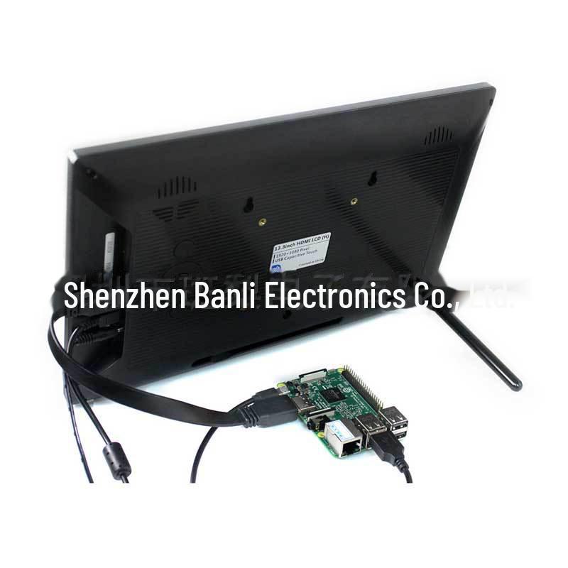 13.3" 1920x1080p USB Capacitive Touchscreen for Raspberry Pi Zero W/3B+ with HDMI/VGA