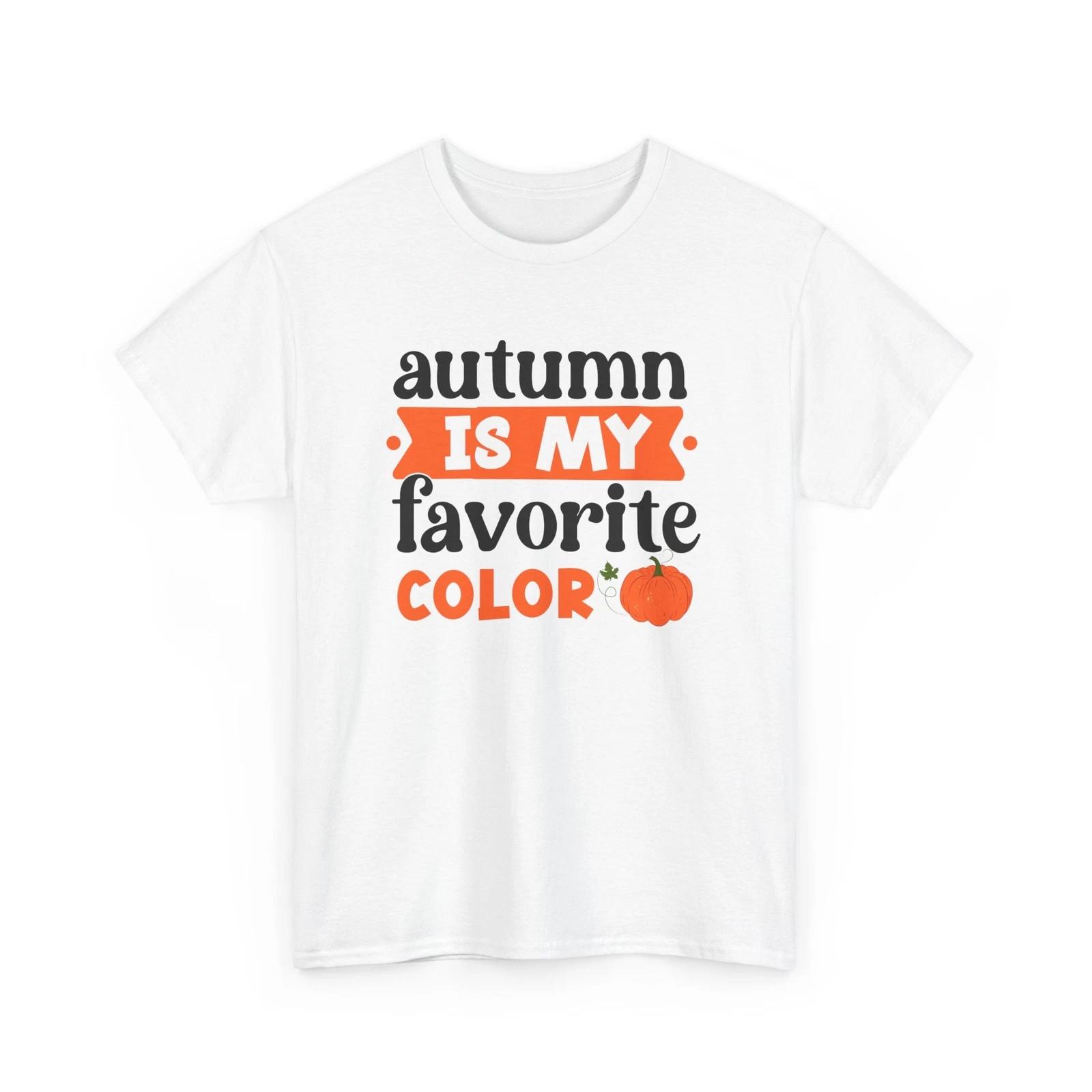 Fall Aesthetic T-Shirt | Autumn T-Shirt | Autumn is my Favorite Color L