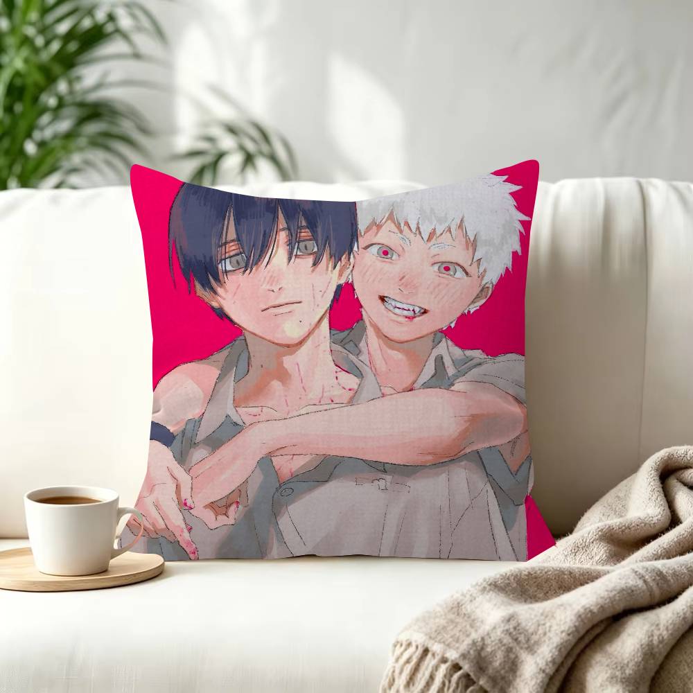 Anime TThe SSummer Hikaru DDied  Trendystyle decorative throw pillow cover insert not included fauxembroidery design