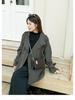 Premium Women's Top-Grain Cowhide Suede Crossbody Handbag 2025 Fashionable Small Square Bag