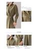 2025 Spring/Autumn Women's Acetate Satin French Shirt Dress