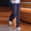 High-Waisted Women's Banana Pants: Fleece & Non-Fleece, Petite Fit, Wide-Leg, Casual for Autumn & Winter Sports