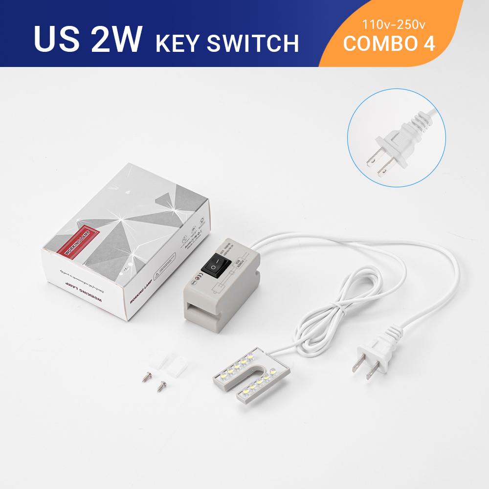 

Sewing Machine LED Light Industrial Lighting Lamp High Brightness Magnetic Working Lights For Drill Presses Workbench EU/US Plug