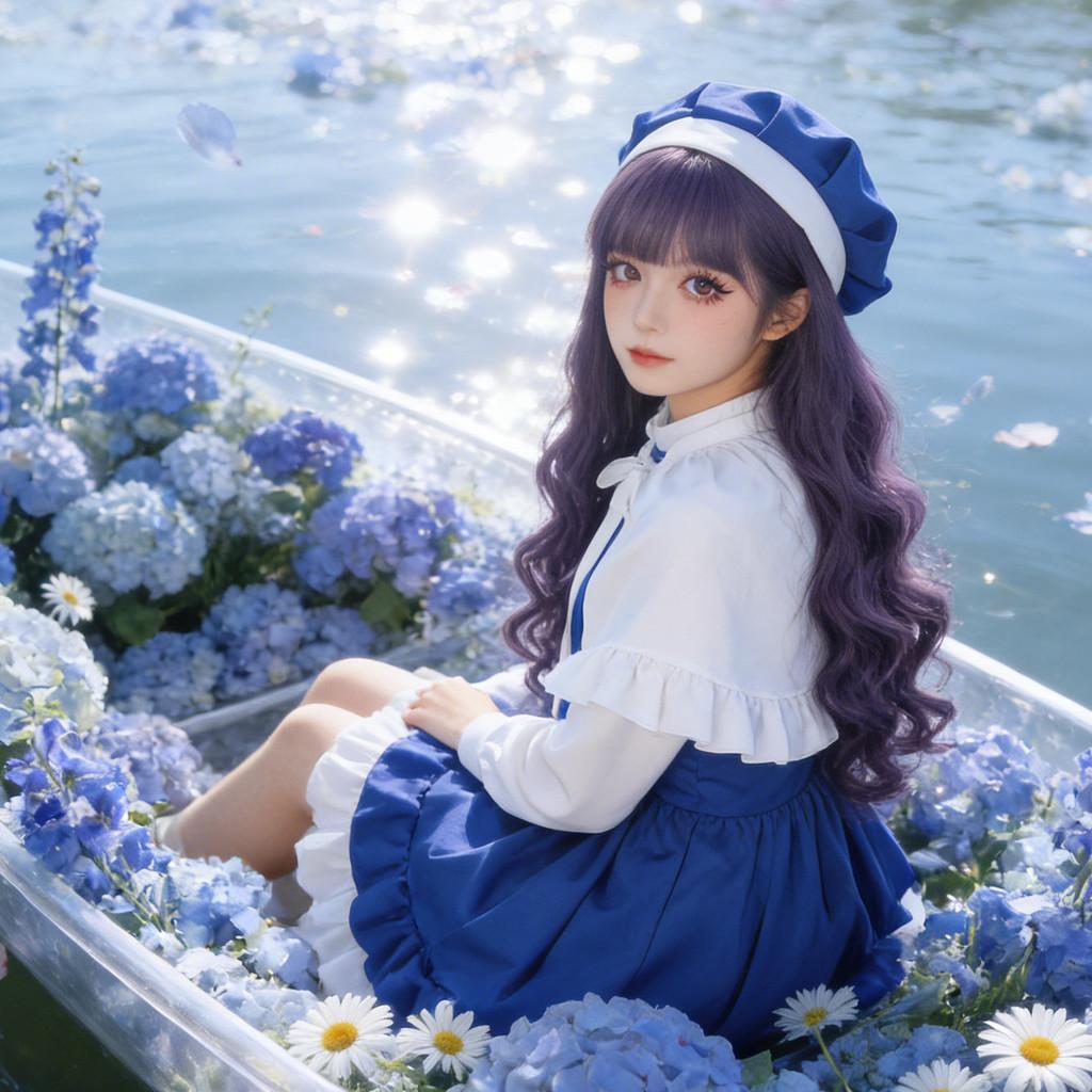 Cardcaptor Sakura Daidouji Tomoyo Cosplay Costume With Lace Trim For Halloween Anime Fans