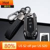 Interior Mouldings New Zinc Alloy Car Key Case Cover Shell For VW Volkswagen Magotan Passat B8 Skoda Superb Kodiaq A7 Car Key A