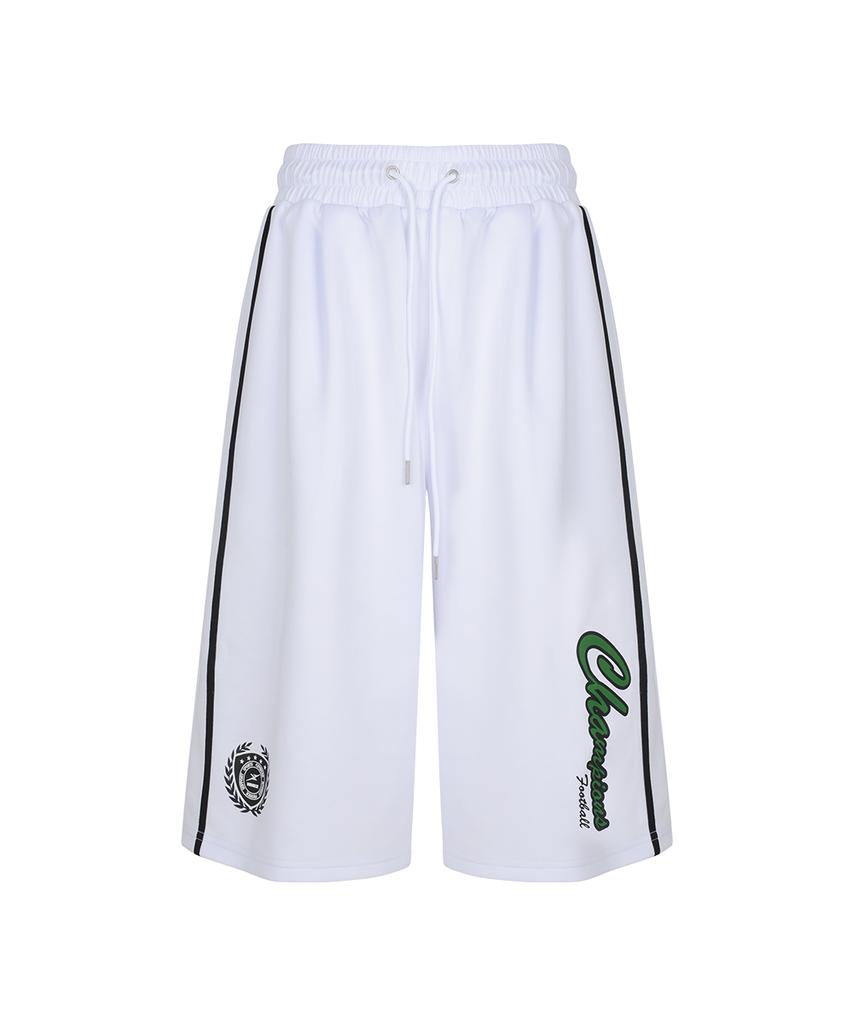 NINEZ Gt Football Bermuda Shorts (White) 25Spt07