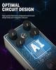 Donner Compressor Effects Pedal Compresses Excessive Input Signals and Preserves Original Sound -