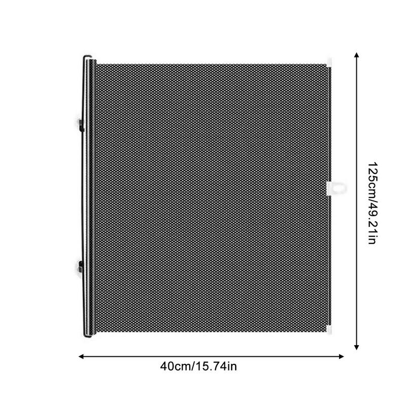 Roller Car Window Shade Retractable Car Sunscreen Curtain Window Sun Visor For UV Rays And Heat Protection Car